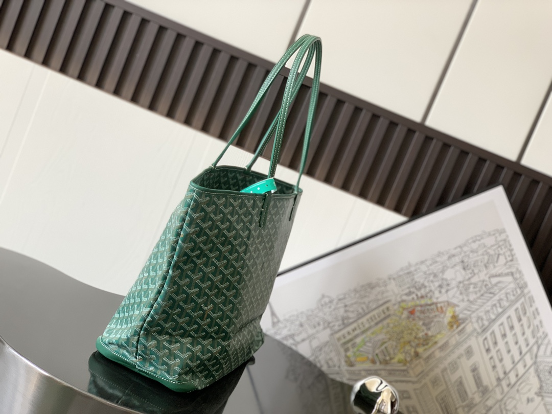 Artois MM Tote Bag In Green